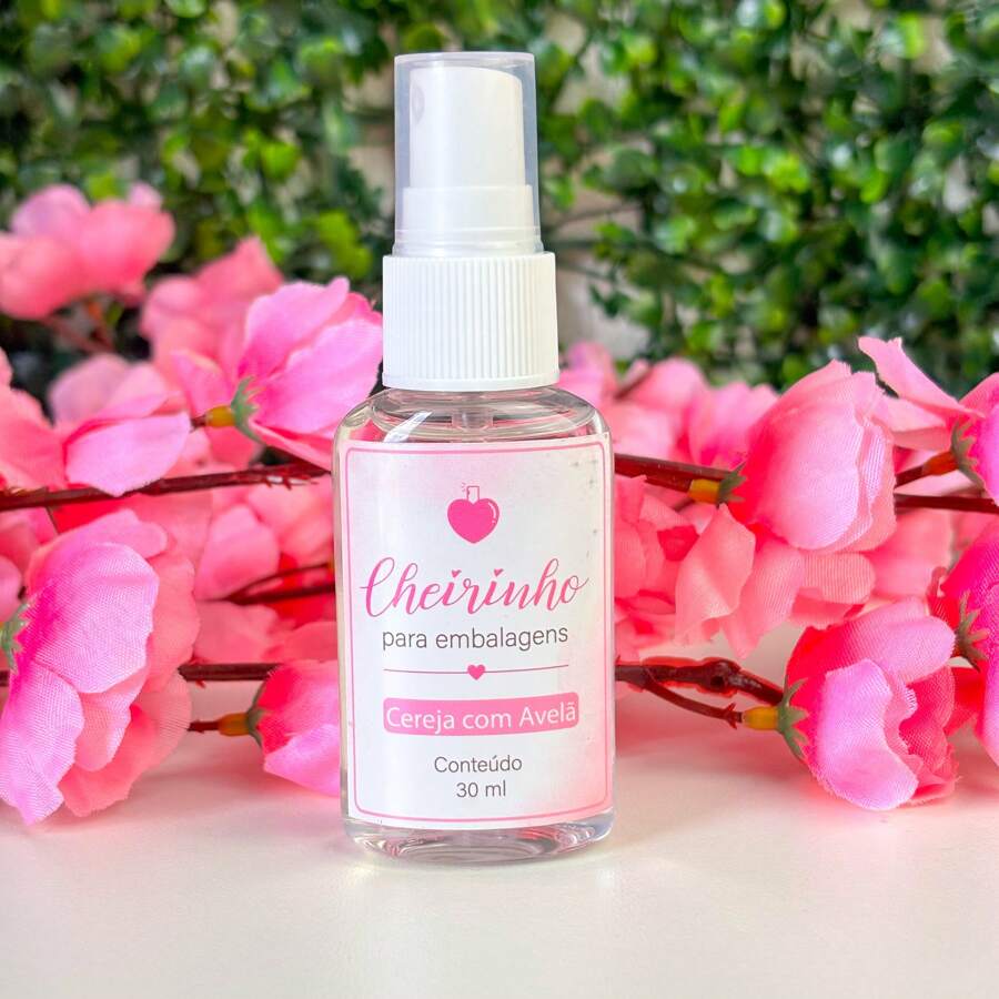 Scent For Packages, Parcels, Boxes, Perfume For Boxes, Bags - 30ml - Cereza con Avellana - Ver 1