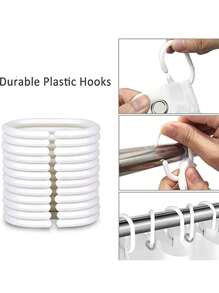 1pc Geometric Pattern Waterproof Shower Curtain Home Bathroom Decor Fall Decor Bathroom Accessories Back To School - Gold - View 5