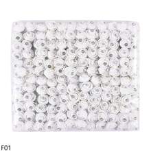 144 chiếc hoa hồng xốp nhân tạo kim cương 2cm tự làm vòng hoa thủ công trang trí tiệc cưới làm sổ lưu niệm hoa giả - Nhiều màu - Xem 21