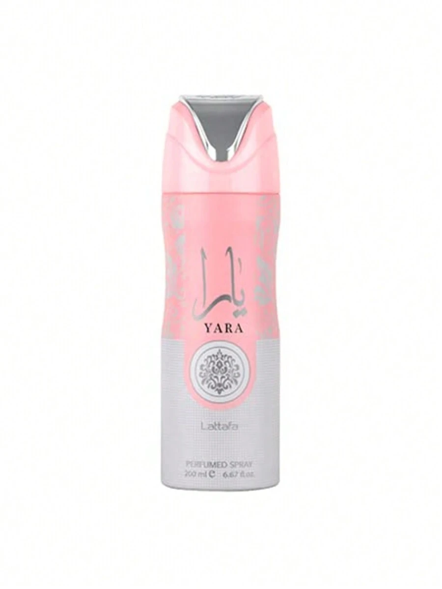 Yara DEODORANT SPRAY 6.7 Oz (200 Ml), Perfume, Fragrance, Unisex, Long Lasting, Parfum, Scent, Notes, Signature, Luxury, Gift, Collection, Classic, Set, Original, Eau De Parfum - 粉色 - 查看 1