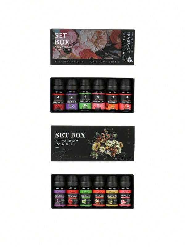 1 Box 6 Bottles Bedroom Hotel Lasting Fragrance Humidifier Diffuser Stone Special High Concentration Essential Oil