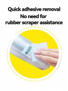 1/2盒（每盒36片湿巾）/1袋（18片湿巾）用于去除汽车和家用粘合剂的粘合剂、不干胶贴纸，以及温和且手部友好的粘合剂去除剂