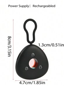 1 pièce, Détecteur de caméra cachée d'hôtel, Détecteur, Appareil de détection de caméra de surveillance portable mini pour voyage anti-espionnage