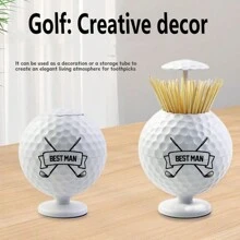 Customized Golf Ball With Logo & Text, Creative Golf Decor, Golf Accessories