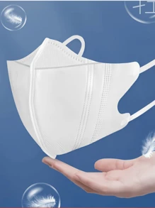 10pcs/200pcs 3D Face Mask, High-Quality Disposable Dust-Proof Breathable Mask, Flattering Design For Women