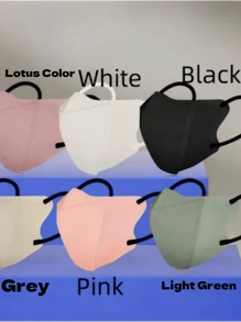 10pcs/200pcs 3D Face Mask, High-Quality Disposable Dust-Proof Breathable Mask, Flattering Design For Women