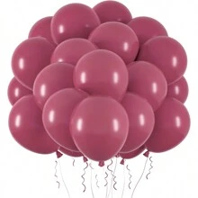 18/12/10/5-Inch Latex Balloons In Various Colors, High-Quality Matte Balloons In Retro Style Are Used For Birthdays, Anniversaries, And Gender Revelations Wedding, Retirement Party, Housewarming Party, Bridal Shower, Graduation Party, Jungle Themed Party, Bachelor Party Decoration Supplies