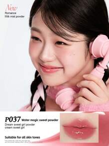 COLORKEY Colorkey Wavy Water Plump Lip Essence Lip Gloss Lip Oil, Bare Reflection Mirror Finish Lip Tint Lipstick, 3ml