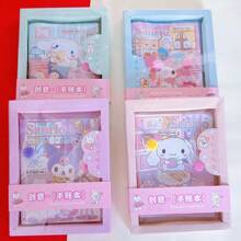 Sanrio Quaderno di Kuromi Sanrio, diario per studenti femminili, diario creativo anti-stress, forniture scolastiche, Ritorno a Scuola