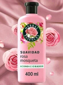 Acondicionador Herbal Essences Suavidad Rosa mosqueta 400 ml - Rosa Fucsia - Ver 1
