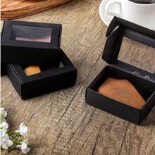 8pcs/16pcs/24pcs Rectangular Gift Box With Window, Suitable For Soap, Candy, Chocolate Packaging, Party Favors - Multicolor - View 8