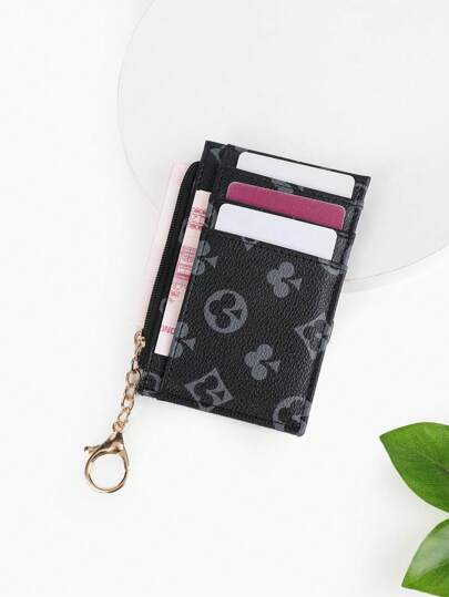[Elegant Women's Wallet]Slim Bifold Card Holder - Minimalist With Coin Pocket, Perfect Gift For Birthday/Anniversary (6 Card Slots)