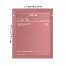 Xioimy XIOIMY Collagen Deep Hydrating Face Mask, Overnight Moisturizing Gel Mask To Minimize Pores And Improve Skin Elasticity