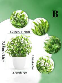 4 piezas de plantas artificiales en maceta, plantas falsas pequeñas para decoración interior del hogar, flores artificiales para alféizar de ventana, baño, pared, escritorio de oficina, oficina, cocina, decoración de estilo campestre, regalos de cumpleaños y graduación, decoración de jardín, plantas para exteriores, jardinería, flores falsas