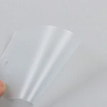 50-200 PCS Custom Frosted PVC Hang Tags With Nylon String, Luxury Printed Plastic Swing Tags Clothing Labels Garment Hang Tags, Waterproof Plastic Labels,Art Activities For Children - 2X3.5 Inches - View 6