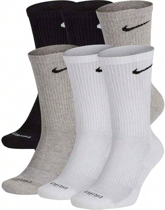 Everyday Plus Cushioned Training Crew Socks (6 Pack) - Men's Dri-Fit EverydayPlus Cushioned | Cotton - Nhiều màu - Xem 1