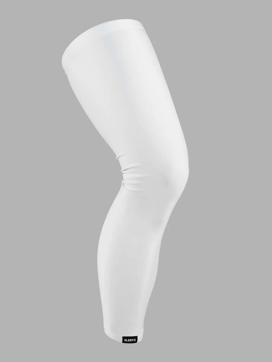 Basic White Leg Sleeve - White - View 1