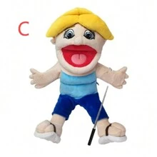 Jeffy Hand Puppet Ornament Boy Joseph Cody Feebee Decoration Removable Puppet Gifts - Multicolor - View 3