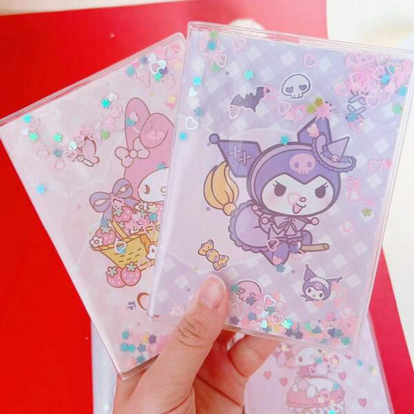 Sanrio Quaderno di Kuromi Sanrio, diario per studenti femminili, diario creativo anti-stress, forniture scolastiche, Ritorno a Scuola