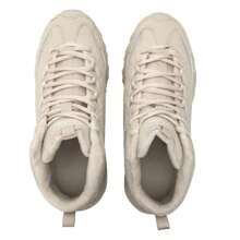 Skechers Women Thickened Panda Pattern Sneakers, High-Top Casual Shoes, Warm Winter Shoes, 167569-NAT - Natural Color - View 5