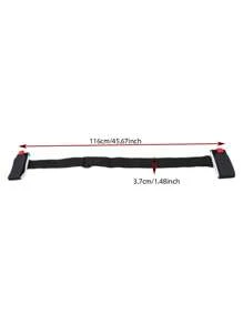 1pc Ski Pole Shoulder/Handheld Strap, Nylon Ski Pole Grip Strap (Hook And Loop Direction Random)