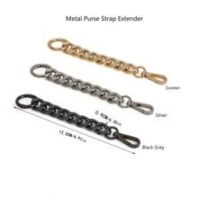 Acessórios Extensor de Corrente de Carteira de Metal, Extensor de Alça de Bolsa Transversal, Extensor de Corrente de Mini Bolsa, Hardware de Pendurar Corrente de Bolsa, Presentes para Mulheres, Corrente de Bolsa, Encantos de Bolsa