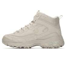 Skechers Women Thickened Panda Pattern Sneakers, High-Top Casual Shoes, Warm Winter Shoes, 167569-NAT - Natural Color - View 1