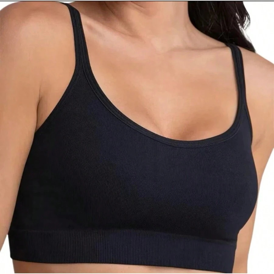 Top Feminino Alta Sustentação Sem Costura Soutien Loba Basico Original