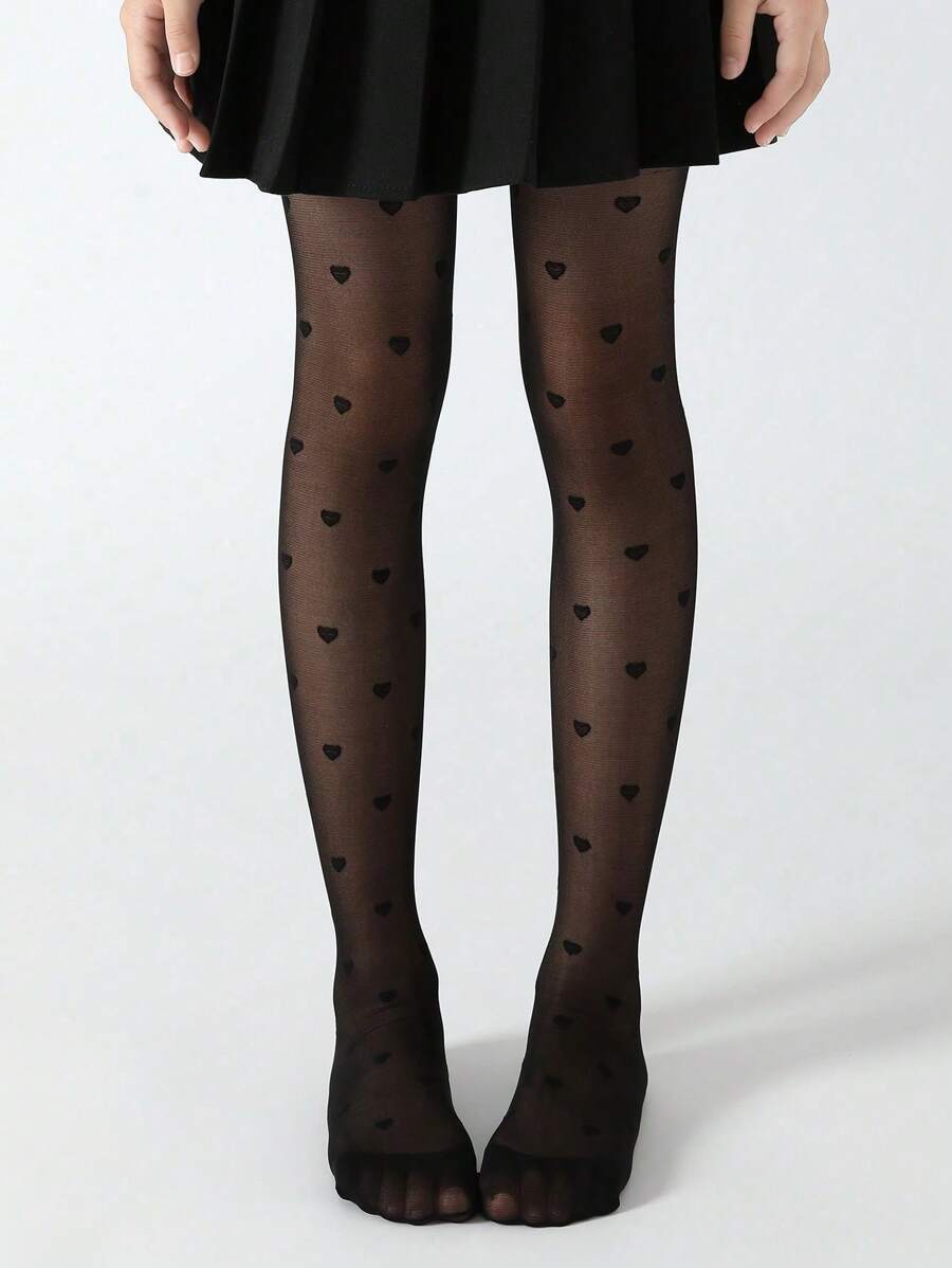 1 双儿童春夏连裤袜：超薄透气黑色系带无缝连裤袜，带防勾丝网，柔软时尚，适合日常穿着或作为特殊场合的礼物。