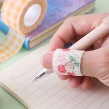 1/4rolls Breathable Elastic Self-Adhesive Bandage For Ankle And Finger Joints Knee Protection And Relief, Body Care Bandage, Random Colors And Patterns - Multicolor - View 4