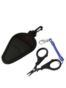 Stainless Steel Scissors Set: Black Titanium Fishing Line Scissors, Heavy Duty Fishing Scissors, Mini Scissors - Multicolor - View 7