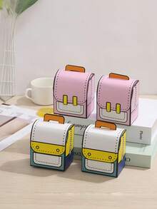 New Cute Cartoon Backpack, Graduation Season Candy Box Birthday Gift, Souvenir Paper Gift Box - Multicolor - View 3