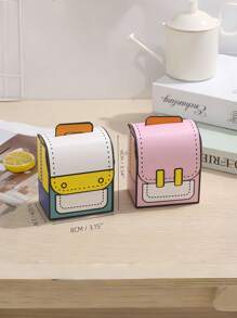 New Cute Cartoon Backpack, Graduation Season Candy Box Birthday Gift, Souvenir Paper Gift Box - Multicolor - View 9