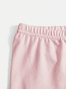 3 Pairs Young Girl Multicolor Casual Versatile Sports Leggings - Multicolor - View 3