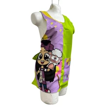 Apron For Teacher Educator: Exclusive Designs - Green - View 3