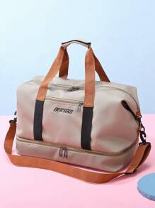 Travel Bags Large Capacity Sports Bag Waterproof Messenger Bag Dry And Wet Separation Tote Bag Bag For School School Accessories School Stuff