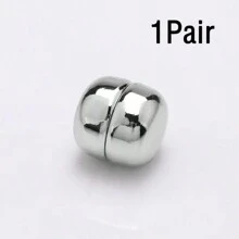 1 par/4 pares de broche de perla invisible con cierre magnético premium para mujeres - Pasador magnético antideslizante para el cuello de verano para fijar la ropa y realzar los atuendos