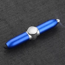 1pc Luminous Finger Gyro Pen - High-Performance Multifunctional Ballpoint With Mesmerizing Rotating Lights - Fun, Stress-Relieving Back To School