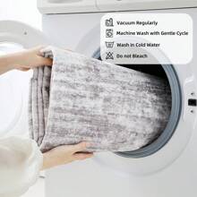 Carpet Area Rug Washable Rug Large Modern Abstract Living Room Rug Winter Warm Soft Anti-Skid Thin Carpet Indoor Floor Non-Shedding Carpets For Bedroom Dining Room Home Office Decor - 博林 - 查看 7