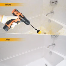 3pcs Yellow Multi-Purpose Cleaning Scrub Brushes, Suitable For Bathroom Surfaces, Grout, Bathtub, Shower, Kitchen, Car, Caravan; Efficient Cleaning Tools