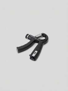 Hand grip ajustable ejercitador de mano con peso personalizable de 5 a 60 kg fortalecimiento agarre manos y antebrazos agarre graduable ejercicio rehabilitacion portable ergonomico ideal para deportistas rehabilitacion y entrenamiento en casa - Negro - Ver 2