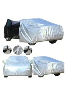 Funda Cubierta Auto Grande 4.9m Anti-sol Polvo Viento XL ,Funda Sedan Cubierta Auto Coche Protector Impermeable 4.9m