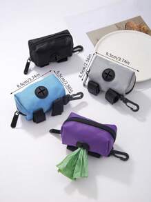 Pet Waste Bag Dispenser - Convenient Portable Dog Poop Bag Holder - Multicolor - View 10