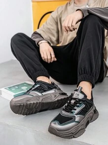 男士厚底运动鞋，百搭运动休闲厚底运动鞋，适合所有季节 - 青少年、休闲、户外、运动、旅行、毕业、生日 - 多色 - 查看 5