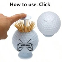 Customized Golf Ball With Logo & Text, Creative Golf Decor, Golf Accessories