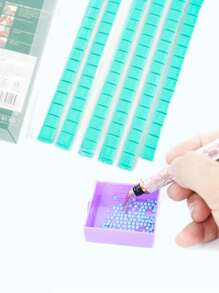 Diamond Painting Tools, Reusable Diamond Mosaic Mud Containing 96 Pieces, Square And Asymmetrical Shapes, Cross Stitch Art Supplies, ASMR Crafts Accessories, Reusable Diamond Painting Clay With Strong Adhesiveness