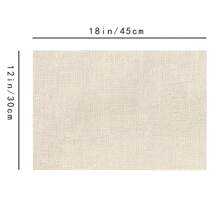 Decoração de mesa de primavera com borboleta de hortênsia aquarela, jogo americano de mesa com flor de caminhão xadrez de búfalo azul-claro, preto e branco, jogo americano chinês de primavera com ervas e flores silvestres azuis, conjunto de 4 peças, jogo americano de mesa de primavera vintage, perfeito para decoração de refeições de cozinha de festa - multicolorido - Ver 8