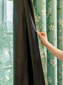 1 buc. Perdele dublu strat opace 100%, perdele termoizolante pentru casă, sufragerie, dormitor, birou, petrecere, decorare zilnică - Multicolor - Vizualizare 10