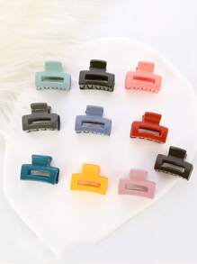 30pcs Colorful Square Shape Small Hair Clips, Cute Fashion Accessories Suitable For Everyday Use Hair Claws Claw Clips Hair Jaw Clip Hair Clamps Hair Clutch Hair Catcher Clip, Casual Fall Winter Hair Accessories For Women Bows For Vacation Outfits Woman