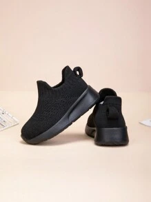 一双EVA超软时尚可爱休闲运动鞋 - 黑色 - 查看 7